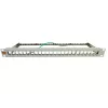 IT-BUDGET painel de patch 19 polegadas 24 portas Keystone, 1U, não equipado, cinzento-claro 90ITBMT24PORTG