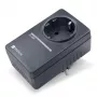 H-Tronic 1114730 limitador de corrente de arranque SCL 3680 IP20, 16 A, 3680 W, adaptador de ficha Schuko, preto