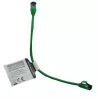 IT-BUDGET cabo de patch slim Cat.8.1, S/FTP, 40 Gbps, 2000 MHz, verde, 0,15 m 90ITBSLIM81PK015GR