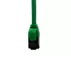 IT-BUDGET cabo de patch slim Cat.8.1, S/FTP, 40 Gbps, 2000 MHz, verde, 0,15 m 90ITBSLIM81PK015GR