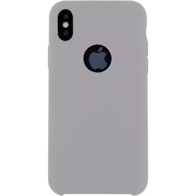 CYOO Capa rígida premium em silicone líquido para iPhone X / XS - branco
