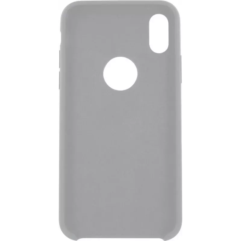 CYOO Capa rígida premium em silicone líquido para iPhone X / XS - branco