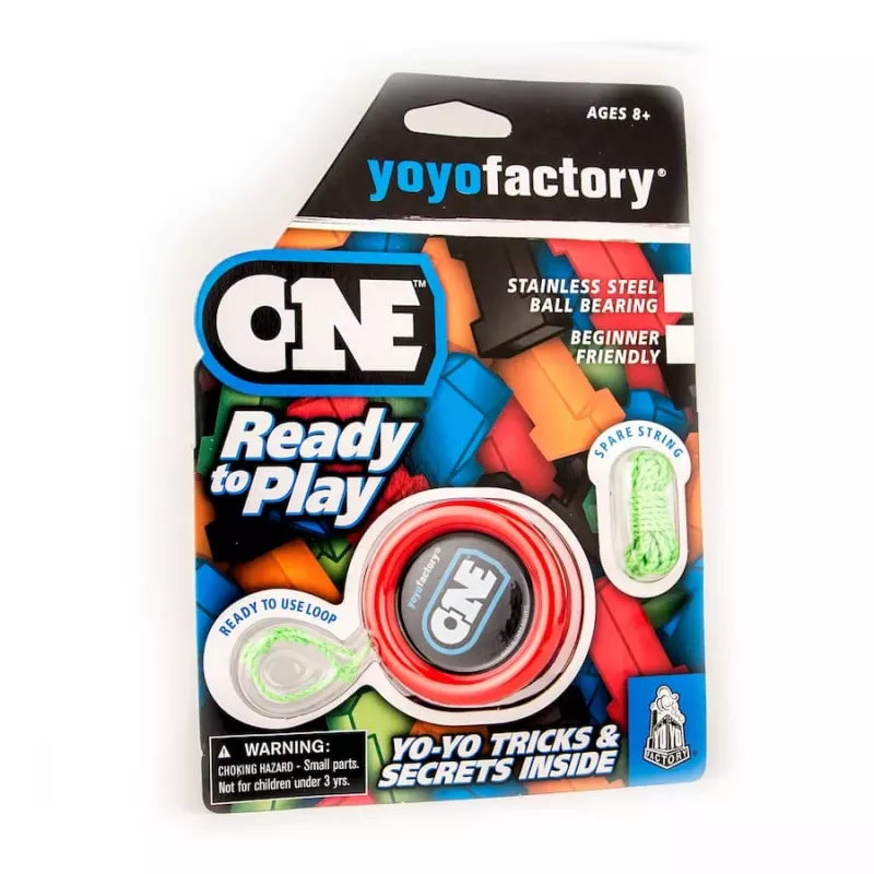 YoYoFactory YO-YO ONE ioiô para principiantes, vermelho