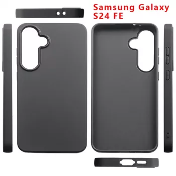 MRDISC capa traseira para Samsung Galaxy S24 FE preto TPU MG-BCSGAS24FESW