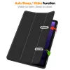 MRDISC capa flip para Samsung Galaxy Tab S10+ 5G, preto TPU MG-FLIPSGTSGB9SW