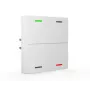 MDT BE-TAL63T4.01 sensor de toque de vidro KNX 4-fach com LEDs de estado RGBW, sensores de temperatura, proximidade e luminosidade, Studio branco brilhante