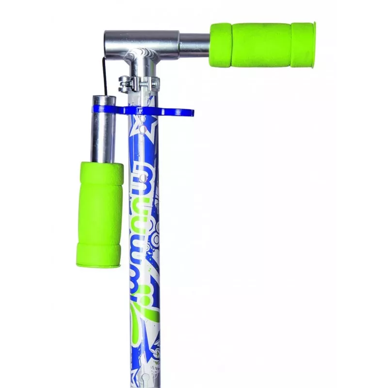 MUUWMI KiddyScooter Racing trotinete de 3 rodas, azul