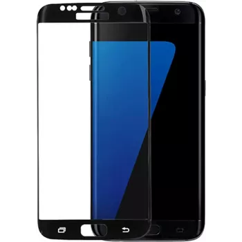 CYOO película de proteção de ecrã em vidro temperado 3D para Samsung Galaxy S6 Edge (G925F) - preto