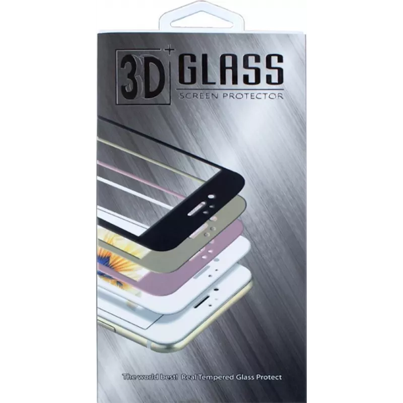 CYOO película de proteção de ecrã em vidro temperado 3D para Samsung Galaxy S6 Edge (G925F) - preto