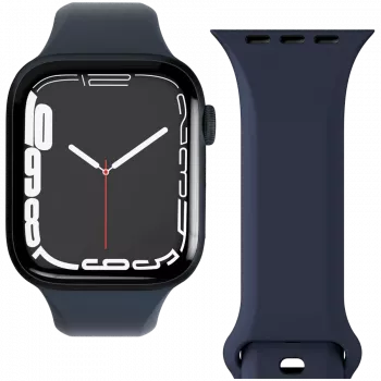 VONMÄHLEN Classic banda 2 para Apple Watch 44/45/46/49mm, navy