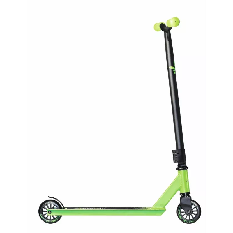 MUUWMI AU 399 trotinete stunt 100 mm preto/verde