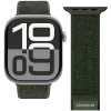 VONMÄHLEN Fitness Loop 2 40, 41, 42mm tamanho único, verde-azeitona