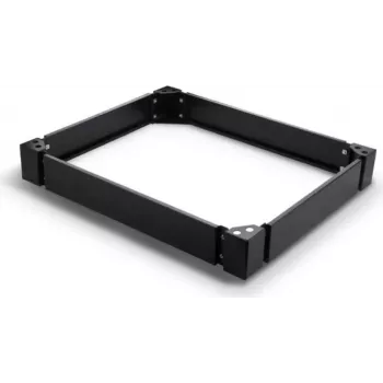 IT-BUDGET base para armário de servidor SRK 800 x 1000 mm, 100 mm de altura, preto (90ITBSOSRK810S)