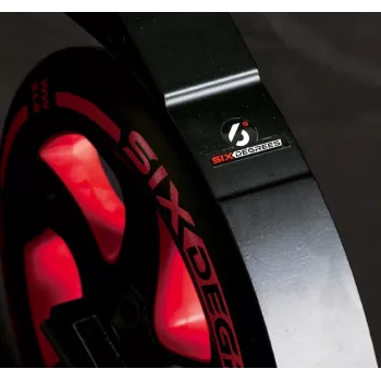Six Degrees AU 513 trotinete 230 mm / 215 mm vermelho