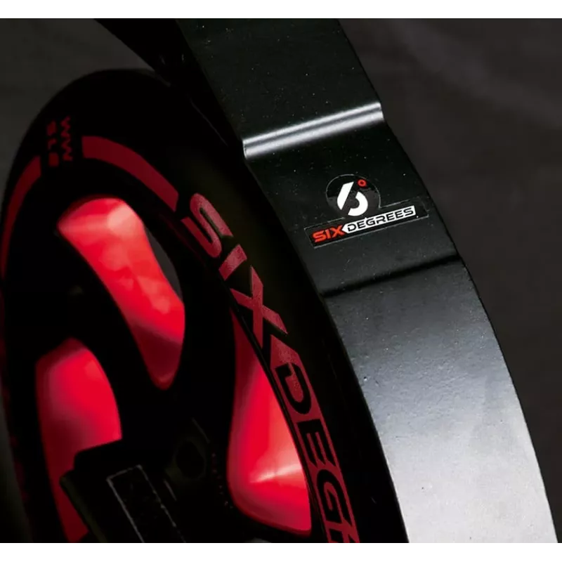 Six Degrees AU 513 trotinete 230 mm / 215 mm vermelho