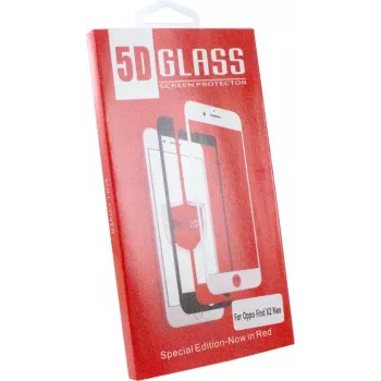CYOO película de proteção de ecrã vidro temperado 5D para OPPO Find X2 Neo – transparente, dureza 9H, cobertura total CY121952