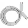 PowerRay cabo USB-C para USB-C 240W com trança de nylon, 2 m, branco, bulk 4260357351163