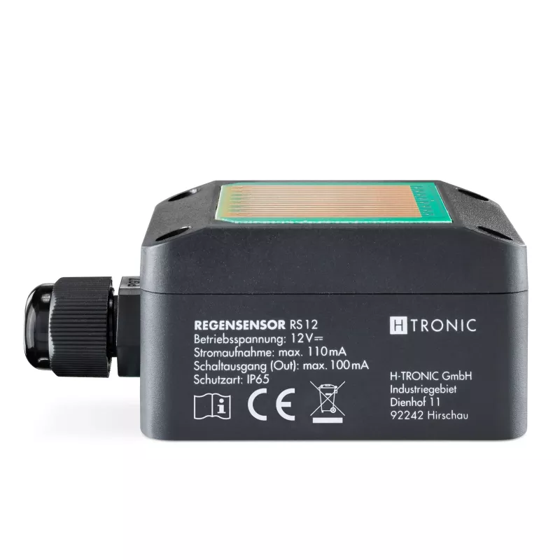 H-Tronic 1115275 sensor de chuva com contacto de relé sem potencial