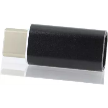 CYOO adaptador Lightning para USB-C – conversor preto para carregamento e sincronização de dados (CY122090)