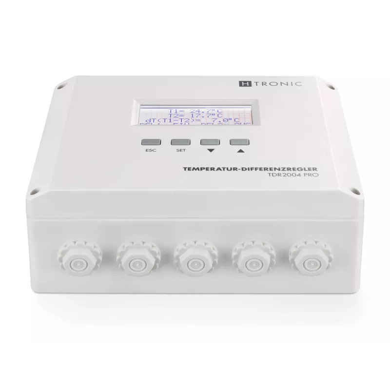 H-Tronic TDR 2004 PRO regulador de diferença de temperatura, -99 a +850 °C 1114770