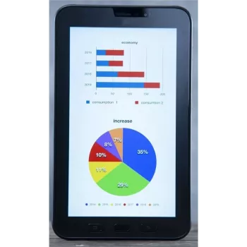 KAPSOLO película de proteção de ecrã para Samsung Galaxy Tab A 10.1 (2019) - vidro temperado 9H, anti-reflexo, mate, resistente a riscos KAP13385