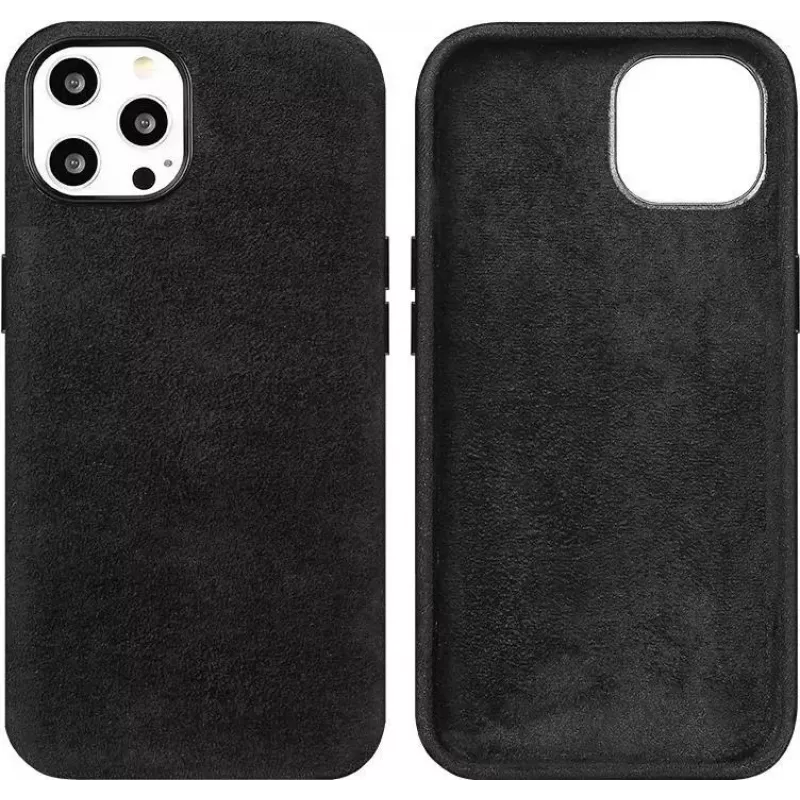 CYOO capa Alcantara para Apple iPhone 13 Pro - preto CY122560