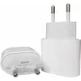PowerRay PR-2347 carregador de parede 20W USB-C PD, ficha EU, branco (a granel)