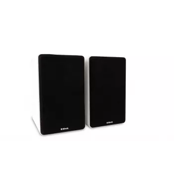 AUDIOBLOCK S-250 WS altifalante passivo de estante 2 vias, par, branco, 50 W RMS, 4 Ohm, bass reflex AB2701-004