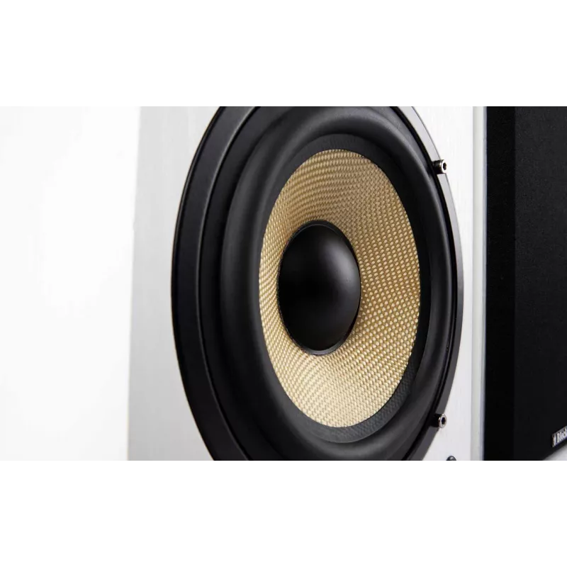AUDIOBLOCK S-250 WS altifalante passivo de estante 2 vias, par, branco, 50 W RMS, 4 Ohm, bass reflex AB2701-004