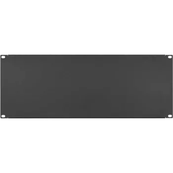 IT-BUDGET painel cego 19 polegadas / painel de enchimento para rack - 4U - versão metálica robusta - preto (90ITBBP4HES)