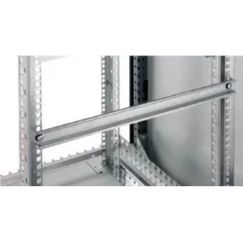 IT-BUDGET calha DIN 19 polegadas / calha de encaixe - 35x7,5 mm - montagem M6 - aço galvanizado - 1 unid. (90ITB19HS15)