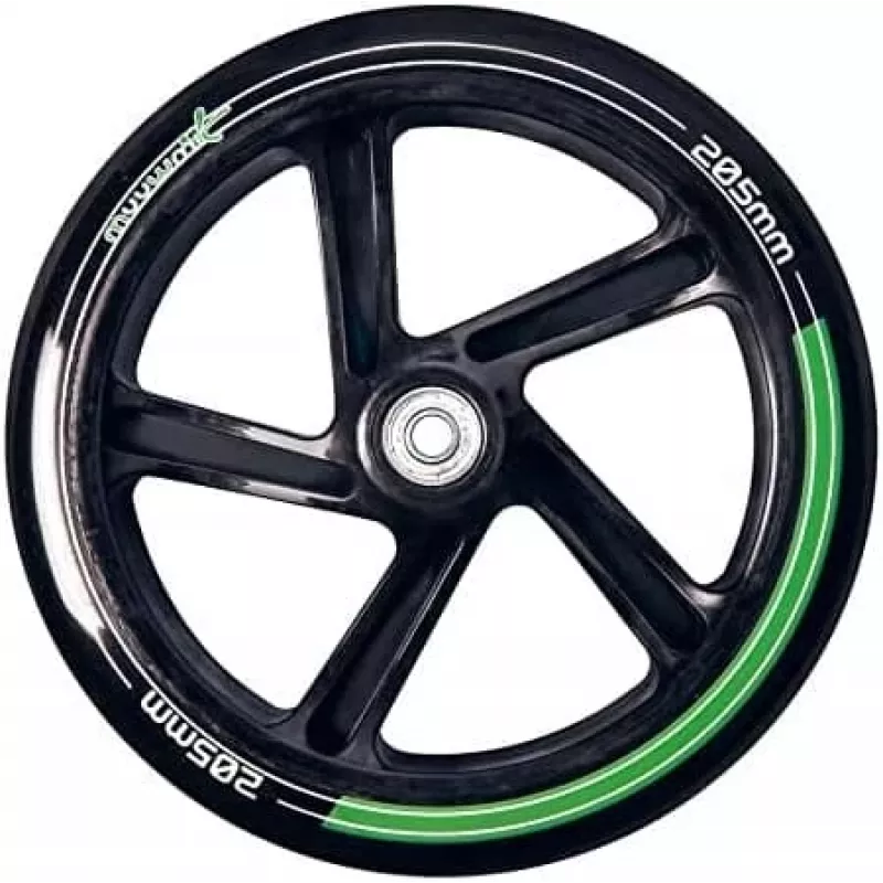 MUUWMI AU 522 Trotinete de alumínio 205 mm Verde-azul-preto