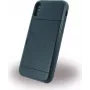 CYOO Slid Style Capa rígida com compartimento para cartões para Apple iPhone X – Preto