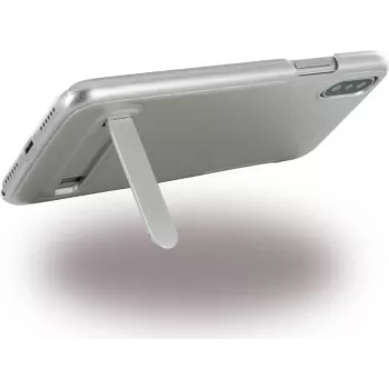 CYOO Brushed Stand Capa para Apple iPhone X / XS - Prateado