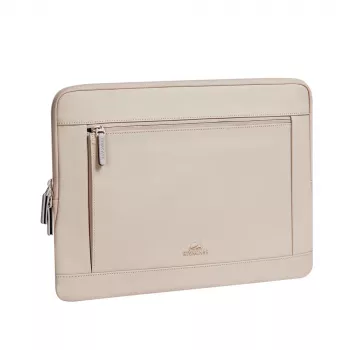 Rivacase 7804 bolsa para portáteis MacBook Air 15 e 14 polegadas, bege