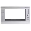 IT-BUDGET caixa de parede 19 polegadas T-STONE, 6U, 450 mm de profundidade, porta de vidro, com fechadura, branco (90ITBTSWV6545GW)