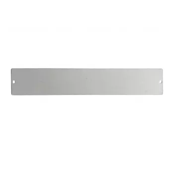 IT-BUDGET placa cega de entrada de cabos 19 polegadas cinzento claro 1U, barra de escovas, para armários SWA com paredes laterais removíveis 90ITB19WSBPKEG