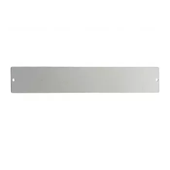 IT-BUDGET placa cega de entrada de cabos 19 polegadas cinzento claro 1U, barra de escovas, para armários SWA com paredes laterais removíveis 90ITB19WSBPKEG