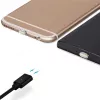 CYOO Cabo de Carregamento e Dados USB Magnético – 2 em 1 Micro USB e Lightning para USB – 1m – Preto