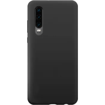 CYOO Capa Soft para Huawei P30 – Capa TPU Preta com Bumper