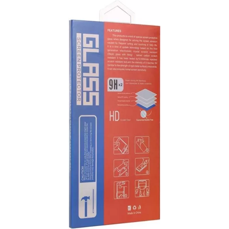 CYOO Película de Proteção de Ecrã em Vidro Temperado para Apple iPhone 11 Pro Max e XS Max – 0,33 mm 9H 10D Cobertura Total (CY121413)