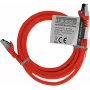 IT-BUDGET Cabo de Patch Premium de Cobre Puro - Flex AWG 26 - Cat.8.1 - 2000 MHz - Isento de Halogéneos - PoE+ - 40Gbit - Vermelho - 2 m 90ITBFLEX81PK2R