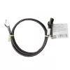 IT-BUDGET Cabo de Patch Cat.8.1 S/FTP, 1m, Preto, 40Gbps, 2000MHz, LSZH, PoE+ 90ITBFLEX81PK1S