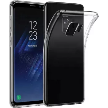 Capa de silicone CYOO para Samsung Galaxy S9 – transparente