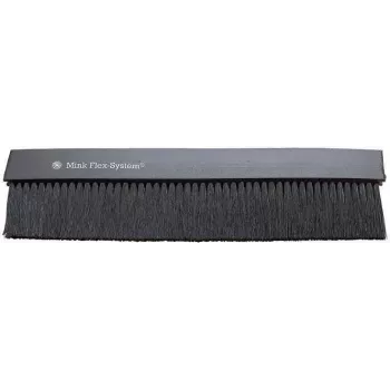 Barra de escovas para armários SRK de 19 polegadas, base/teto, frente/trás, encaixável, para passagem de cabos de 340 x 55 mm, preto 90ITBSRKBUELG