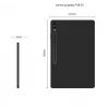 Tampa traseira MRDISC para Samsung Galaxy Tab S9 FE 11 polegadas preto TPU (MG-BCSGTABS9FESW)