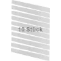 Pack económico IT-BUDGET 10x painéis cegos para bastidor 19 polegadas 1U cinzento-claro metal ZAA90ITBBP1HEG