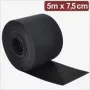 Quadrios 24CA311 Rolo de abraçadeira de velcro 5 m x 7,5 cm preto