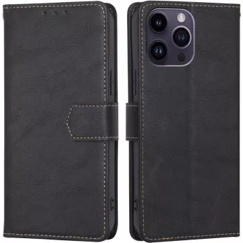 Capa CYOO Premium BookCase Folio para Apple iPhone 14 Plus – preto CY122795