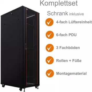 IT-BUDGET Rack de servidor SRK de 19